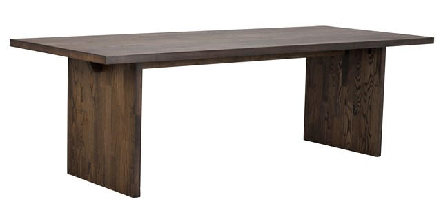 MATBORD i trä 240/95/75 cm   - brun, Design, trä (240/95/75cm) - Rowico