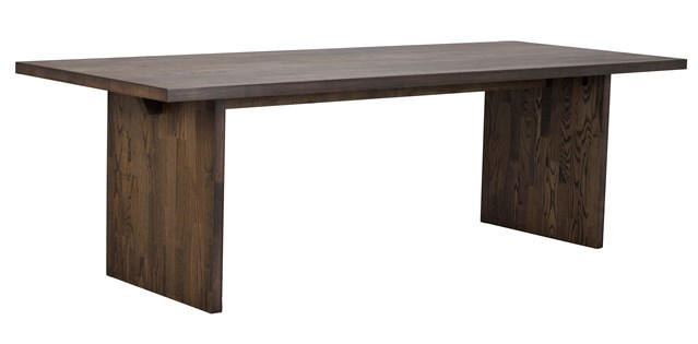 MATBORD i trä 240/95/75 cm - brun, Design, trä (240/95/75cm) - Rowico