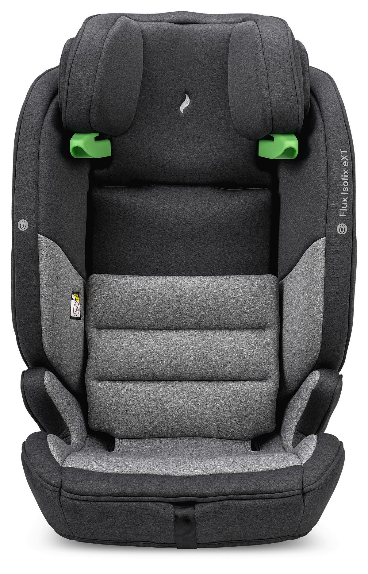 KINDERAUTOSITZ Flux Isofix eXT  - Schwarz/Grau, Basics, Kunststoff/Textil (44/61.5/47cm) - Osann