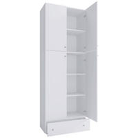 AKTENSCHRANK 70/200/39 cm  - Weiss, Modern, Holzwerkstoff (70/200/39cm) - MID.YOU