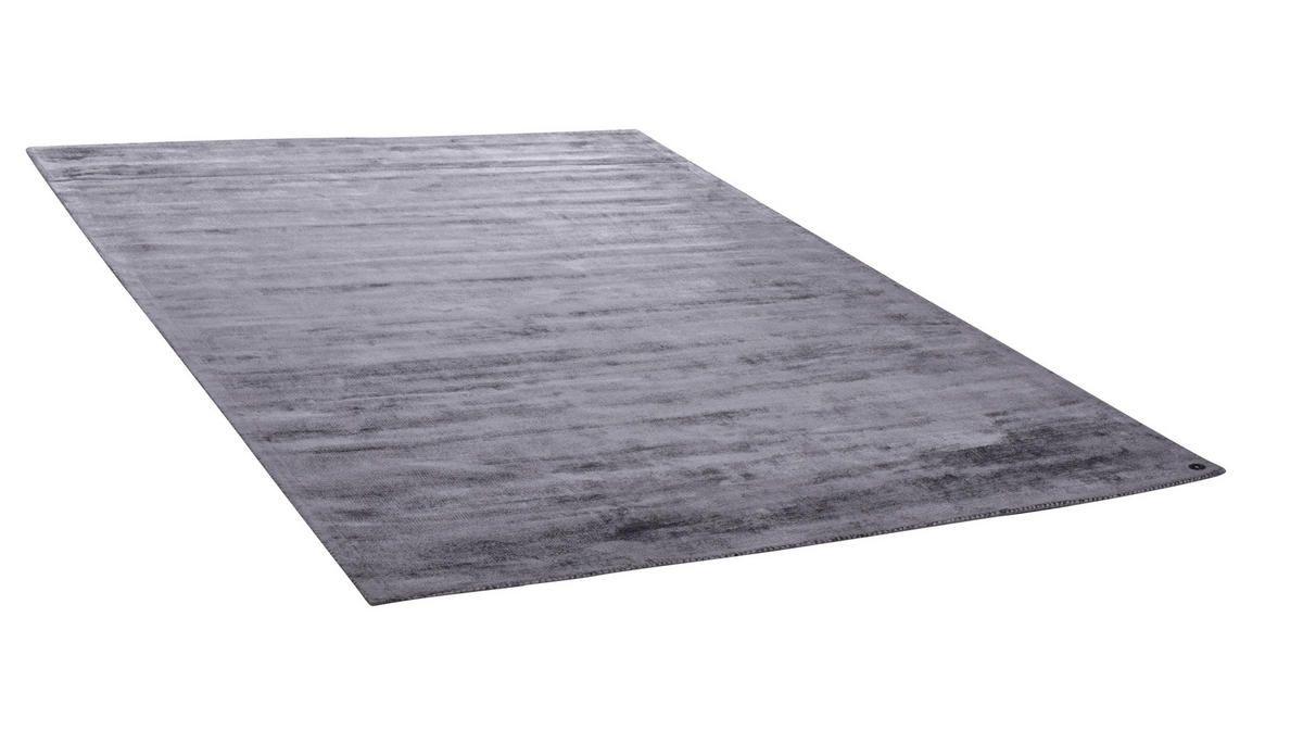 HANDWEBTEPPICH 50/80 cm Anthrazit  - Anthrazit, Basics, Textil (50/80cm) - Tom Tailor