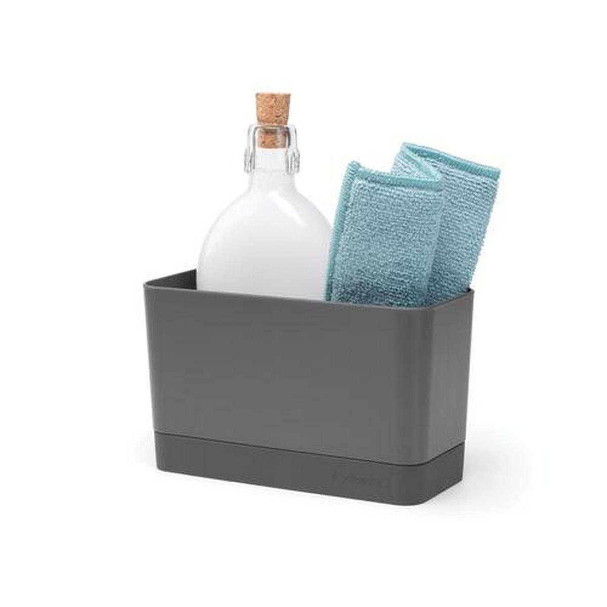 ORGANIZÉR NA MYCÍ PROSTŘEDKY tmavě šedá - tmavě šedá, Design, plast (8,5/19/11,5cm) - Brabantia