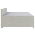 BOXSPRINGBETT 180/200 cm,  in Creme, Bettkasten, Topper, Matratzen, H3 = fest  - Creme/Schwarz, KONVENTIONELL, Kunststoff/Textil (180/200cm) - Carryhome