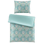 WENDEBETTWÄSCHE ARYA Satin 140/200 cm  - Grün, KONVENTIONELL, Textil (140/200cm) - Esposa