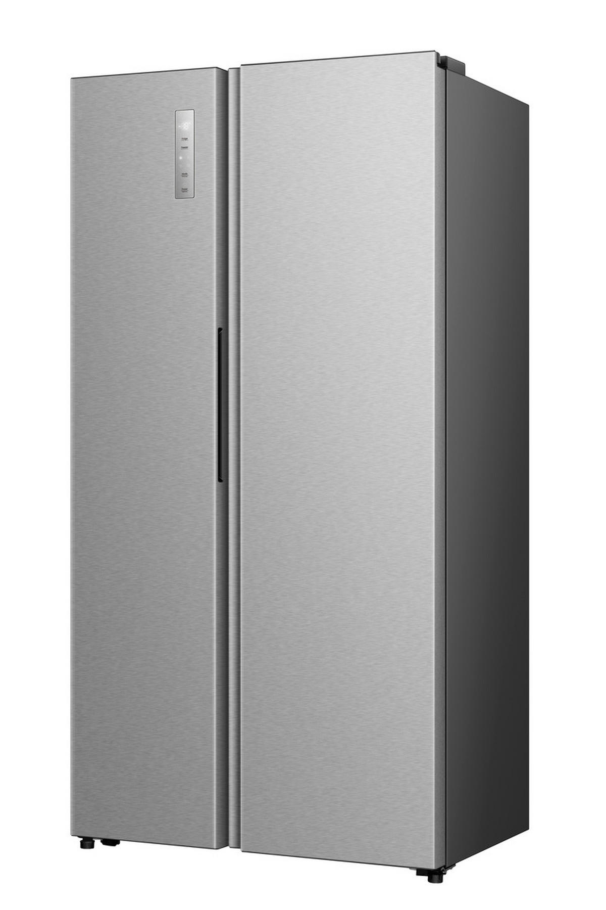 SIDE-BY-SIDE 91,1/178,6/60 cm RS3P538NAIE  - Grau, Basics (91,1/178,6/60cm) - Hisense