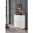 HIGHBOARD 100/121/42 cm  - Schwarz/Eiche Artisan, MODERN, Holzwerkstoff (100/121/42cm) - Xora