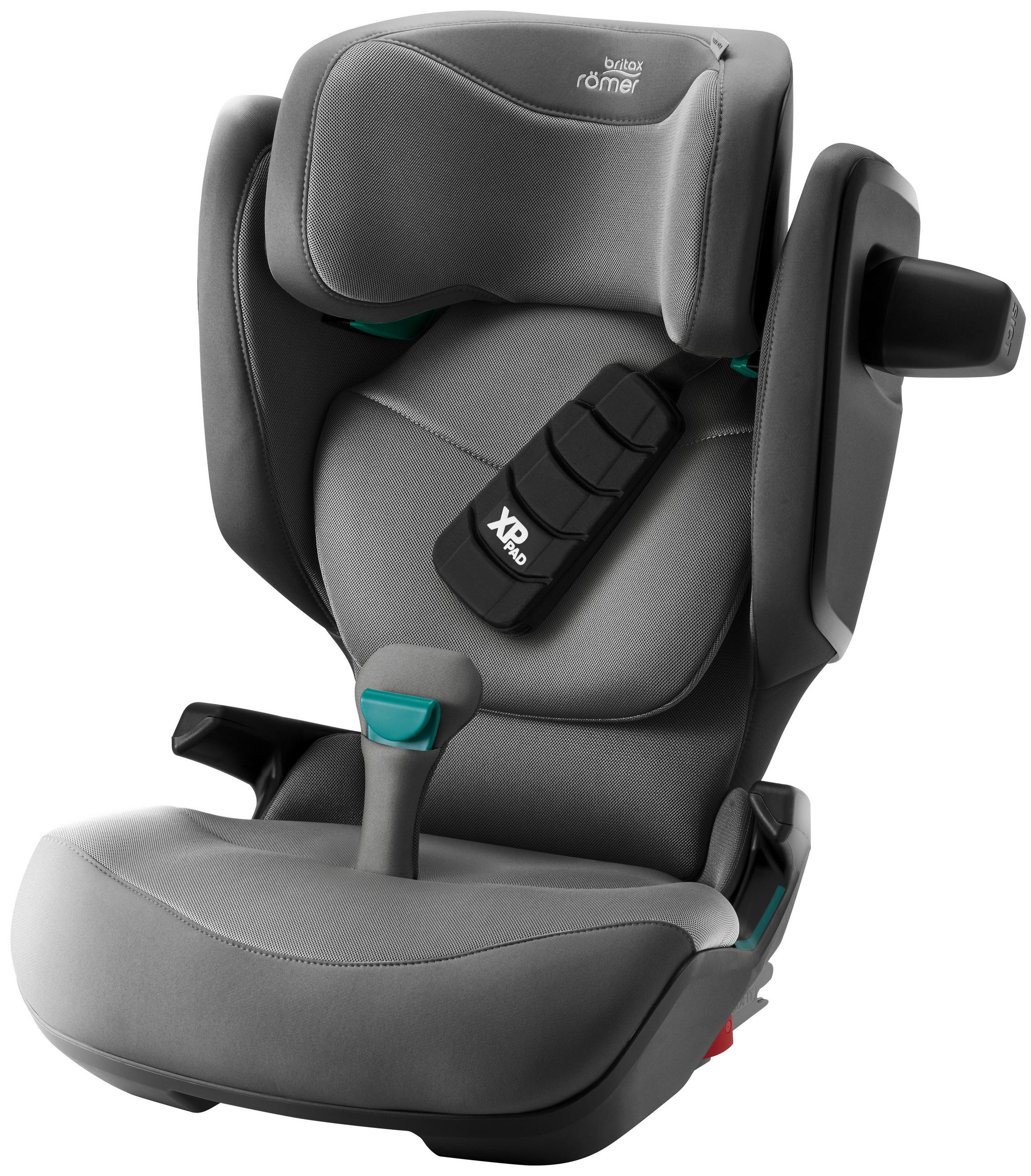KINDERAUTOSITZ Kidfix Pro  - Dunkelgrau/Grau, Basics, Kunststoff/Textil (48/83/42cm) - Britax Römer