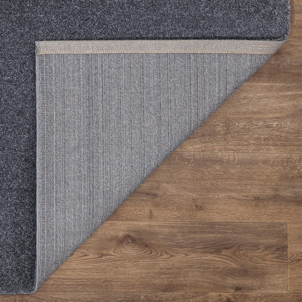 WEBTEPPICH 120/170 cm Lux Verso Grau  - Grau, KONVENTIONELL, Textil (120/170cm)