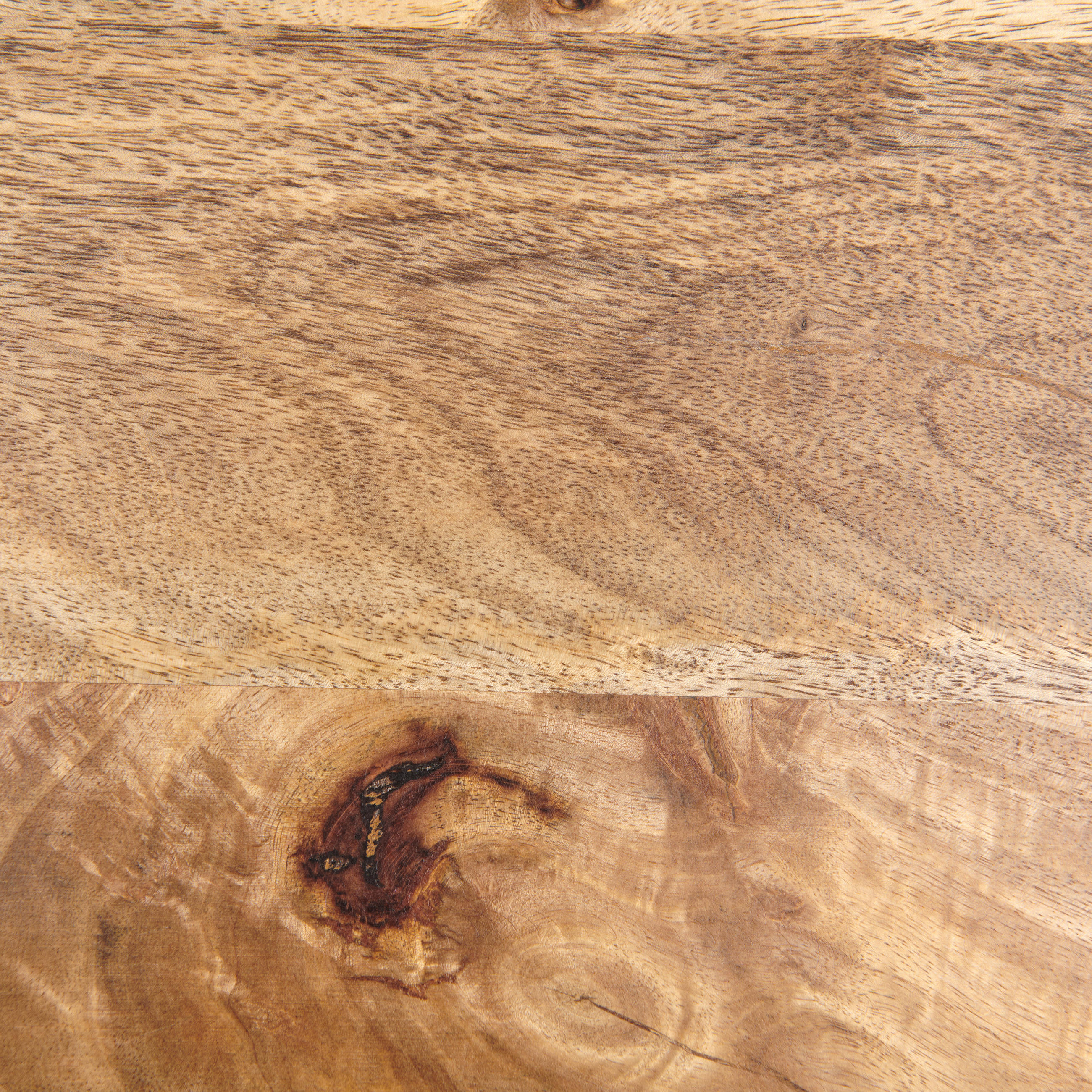 ESSTISCH Mangoholz teilmassiv oval Naturfarben  - Naturfarben, MODERN, Holz (220/76/100cm) - MID.YOU