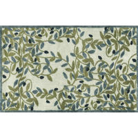 FLACHWEBETEPPICH 75/120 cm Olive Grün  - Grün, Design, Kunststoff/Textil (75/120cm) - wash+dry