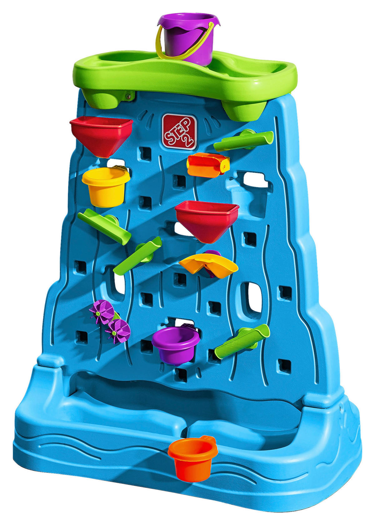 WASSERSPIELWAND DISCOVERY WALL Blau  - Blau, KONVENTIONELL, Kunststoff (71,12/84,45/41,27cm) - Ambia Garden