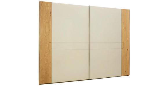 SCHWEBETÜRENSCHRANK in Eichefarben, Champagner - Champagner/Eichefarben, KONVENTIONELL, Holz/Holzwerkstoff (239/223/68cm) - Dieter Knoll