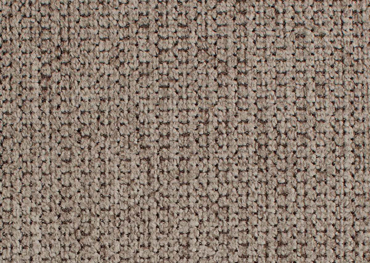 ECKSOFA Greige Chenille  - Greige/Schwarz, Natur, Textil/Metall (288/233cm) - Valnatura