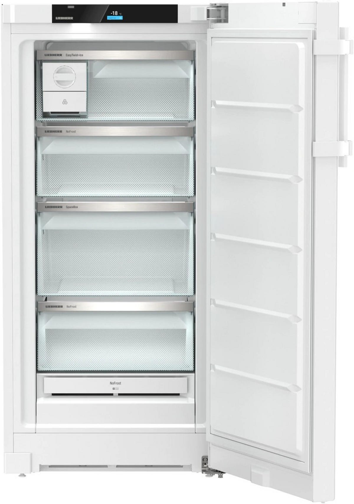 GEFRIERSCHRANK FNB425I  - Weiß, Basics, Metall (59,7/125,5/67,5cm) - Liebherr