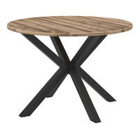 MASĂ PENTRU GRĂDINĂ   - culoare lemn acacia, Modern, lemn/metal (120/120/76cm) - Ambia Garden