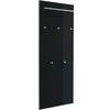 GARDEROBENPANEEL  in 60/170/10 cm  - Anthrazit, Design, Glas/Holzwerkstoff (60/170/10cm)