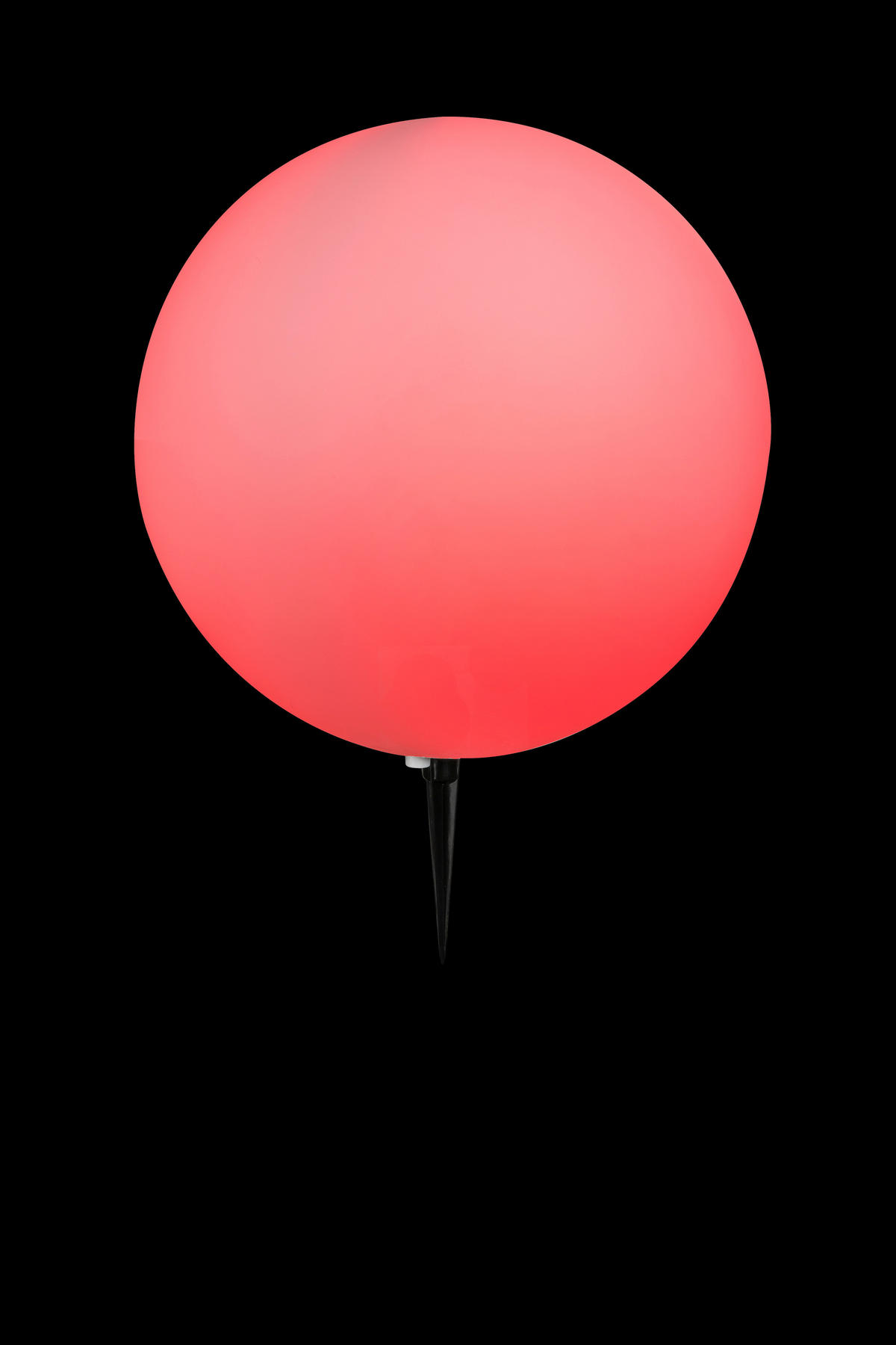 AUßENSTEHLEUCHTE - Schwarz/Weiß, Design, Kunststoff (40/56cm) - Globo