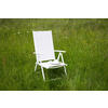 UTESTOLAR SET i metall, textil vit  - vit, Klassisk, metall/textil (55/107,5/62cm) - Gardenson