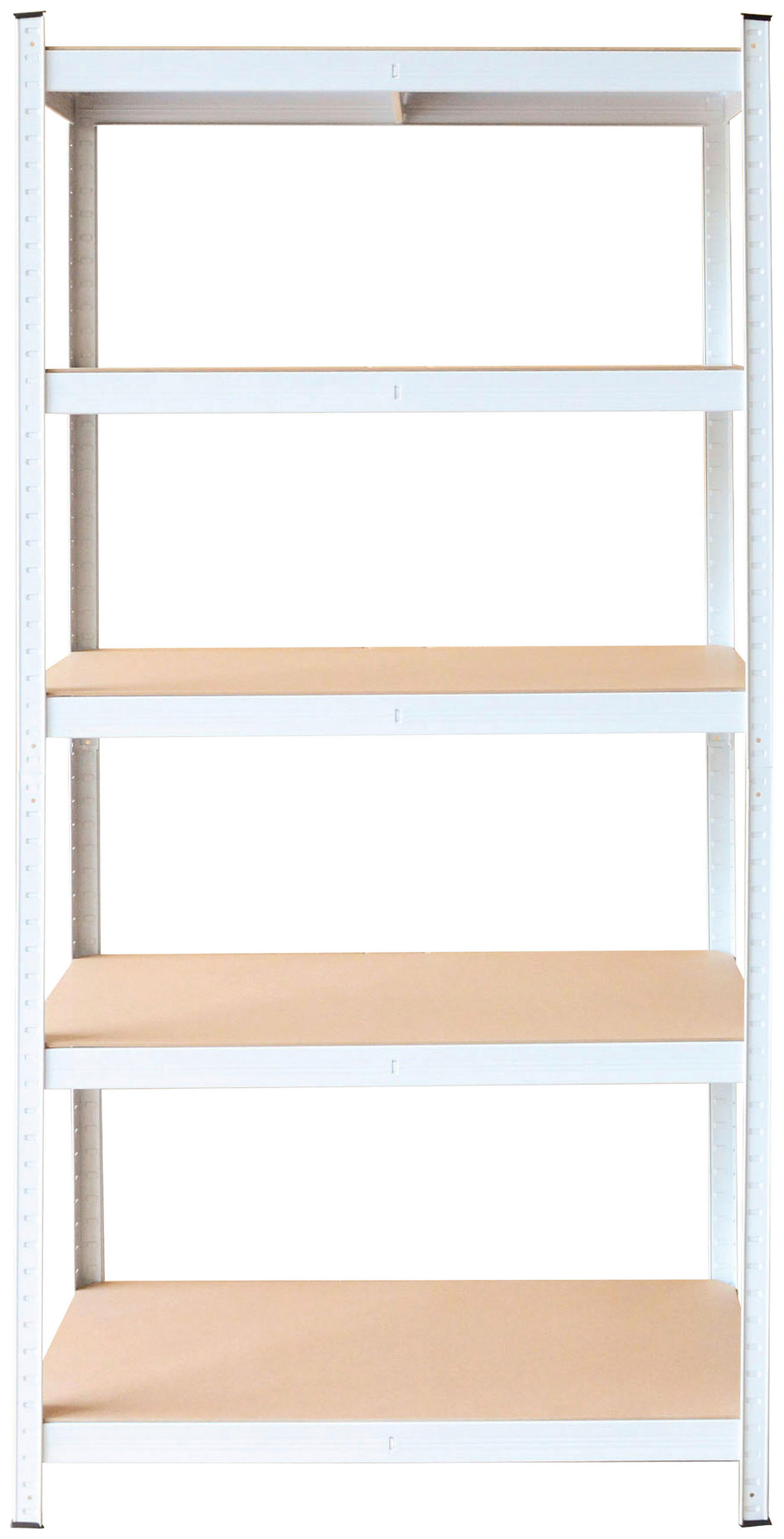 Raft Pentru Sarcini Grele din metal, material pe bază de lemn, alb