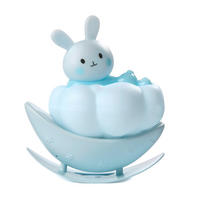 KINDERTISCHLEUCHTE 080 NUVOLINA  - Pastellblau/Weiß, Basics, Kunststoff (11/6.5/12.5cm)