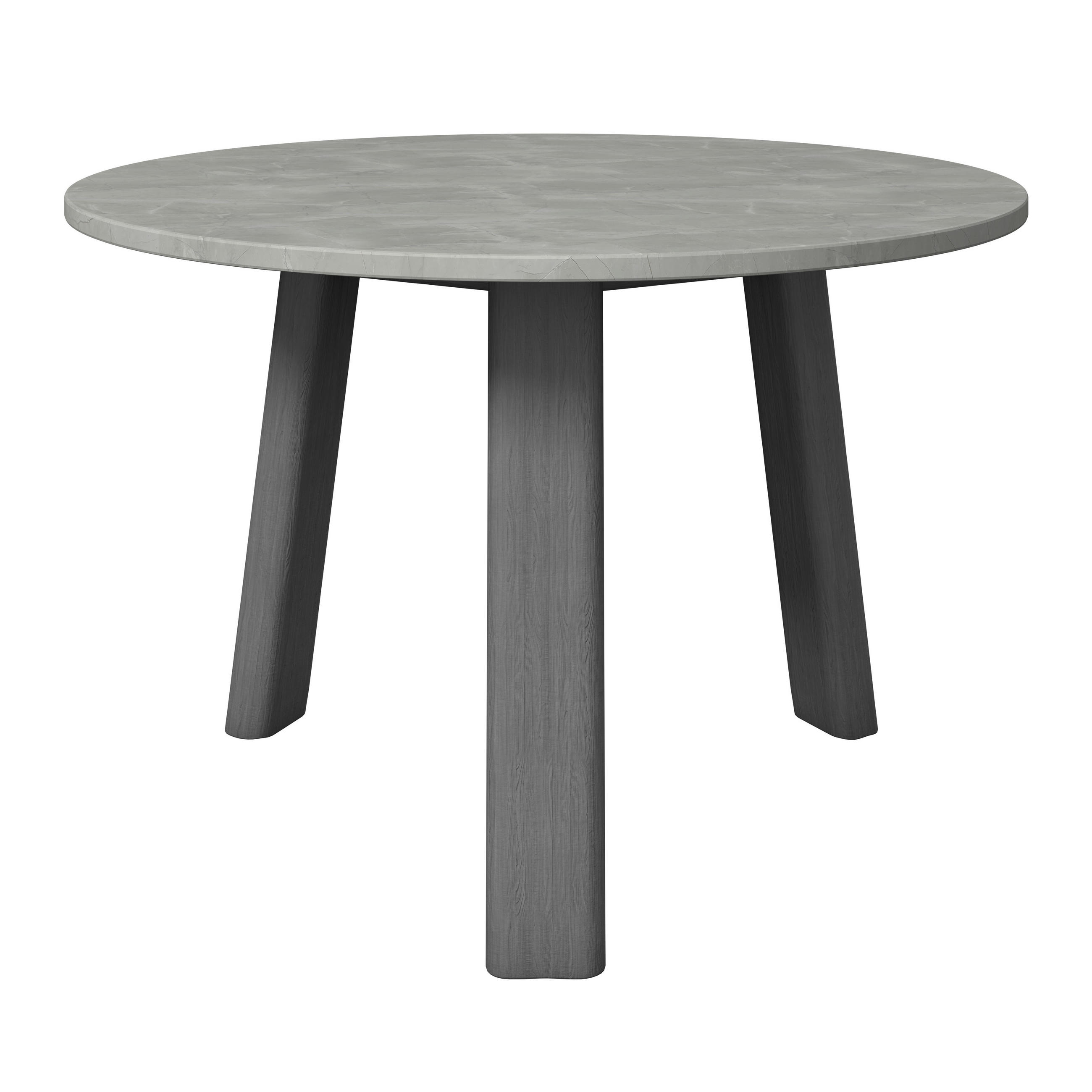 LOUNGETISCH  - Hellgrau/Graphitfarben, ROMANTIK / LANDHAUS, Holz/Kunststoff (65/65/42cm) - Dieter Knoll