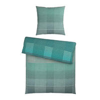 BETTWÄSCHE Flanell 135/200 cm  - Türkis, Textil (135/200cm) - Novel