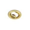 EINBAUSPOT JURA 8,3/7,0 cm   - Messingfarben, KONVENTIONELL, Metall (8,3/7,0cm) - Trio Leuchten