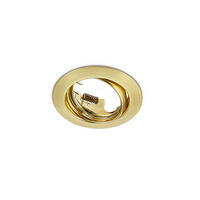 EINBAUSPOT JURA 8,3/7,0 cm   - Messingfarben, KONVENTIONELL, Metall (8,3/7,0cm) - Trio Leuchten