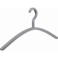 KLEIDERBÜGEL 46 cm Kunststoff  - Silberfarben, Design, Kunststoff (46cm)