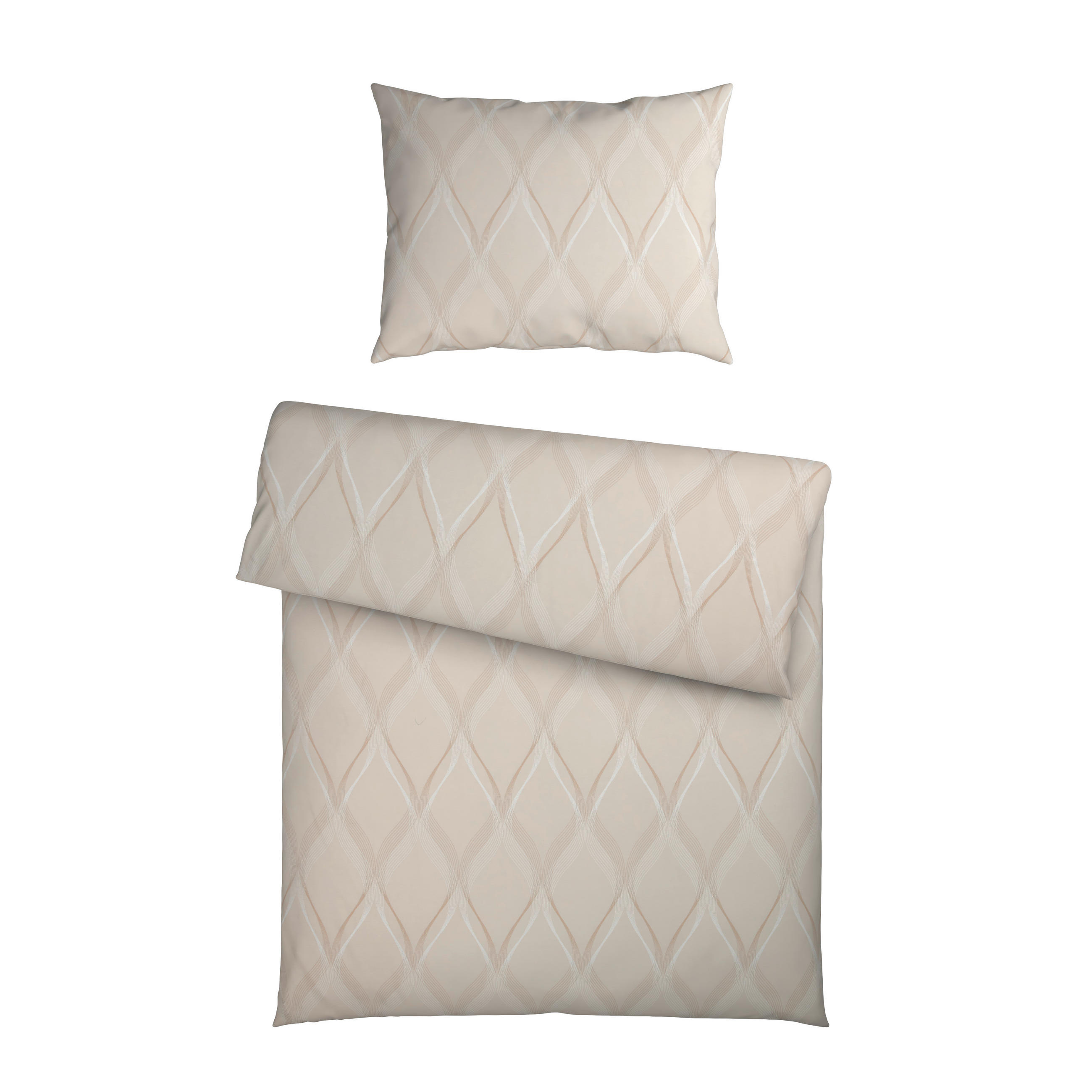 BETTWÄSCHE Atelier Interlock-Jersey 140/200 cm  - Beige, Basics, Textil (140/200cm) - Estella