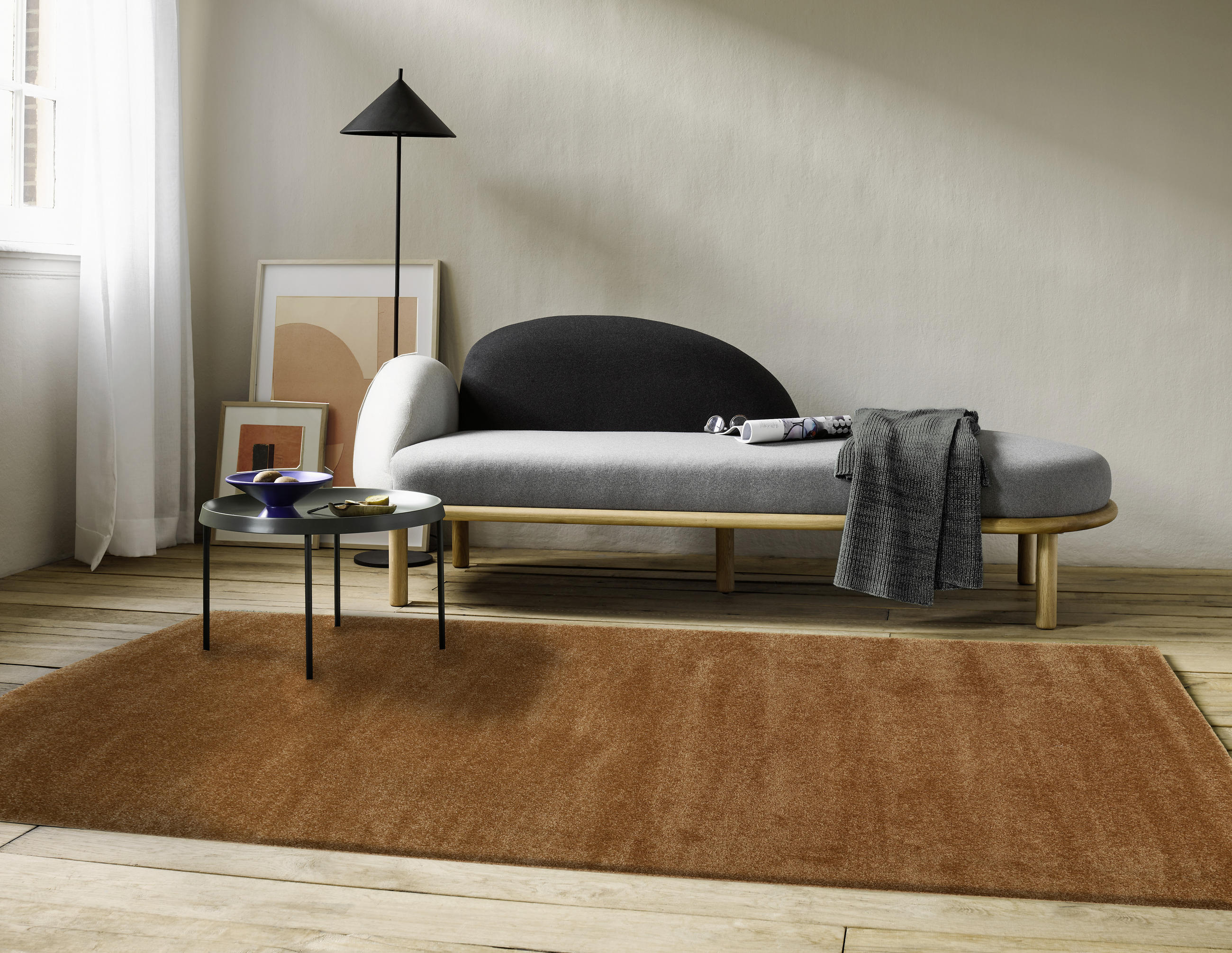 WEBTEPPICH 120/170 cm Esprit Orange  - Orange, KONVENTIONELL, Textil (120/170cm) - Esprit