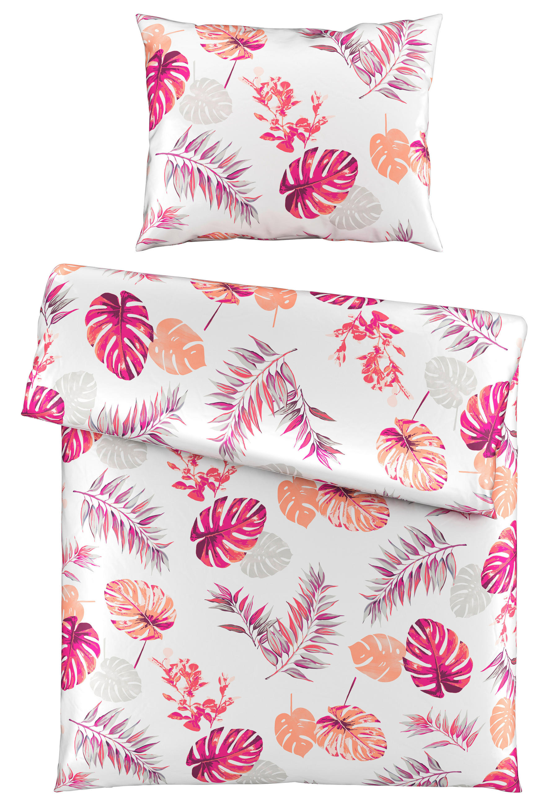 POVLEČENÍ, satén, pink, 140/200 cm - pink, Konvenční, textil (140/200cm) - Esposa