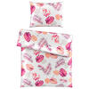 POSTEĽNÁ BIELIZEŇ, satén, pink, 140/200 cm - pink, Konventionell, textil (140/200cm) - Esposa