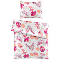 POSTEĽNÁ BIELIZEŇ, satén, pink, 140/200 cm - pink, Konventionell, textil (140/200cm) - Esposa