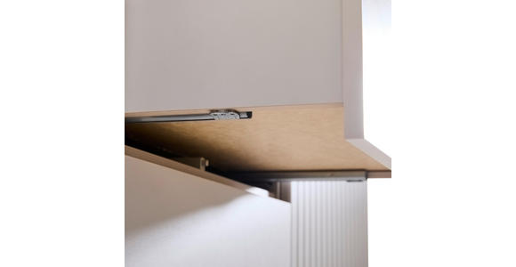 SIDEBOARD  in 153,6/83/38 cm  - Kaschmir, KONVENTIONELL, Glas/Holzwerkstoff (153,6/83/38cm) - Voleo