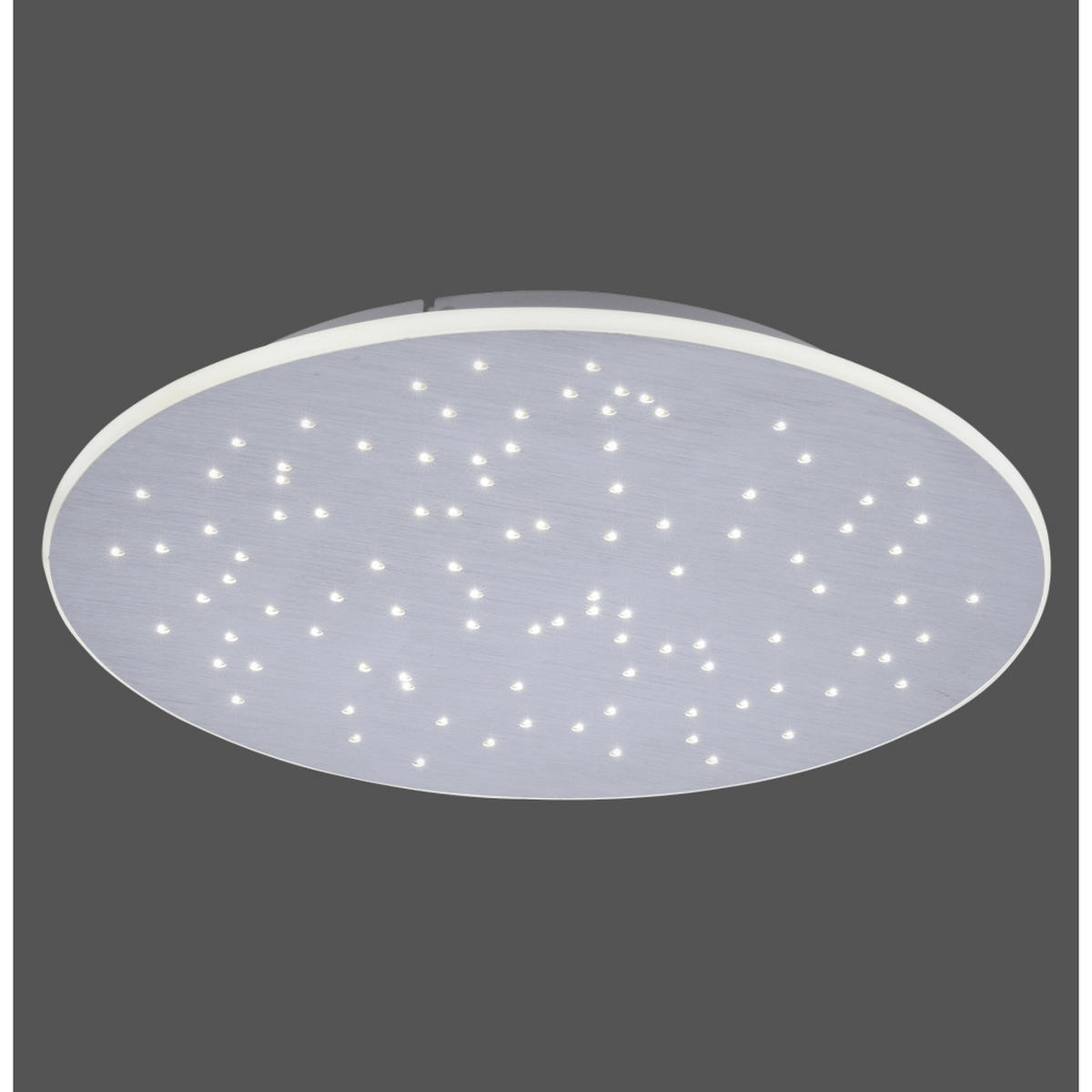 LED-DECKENLEUCHTE 25 W  48/5 cm    - Alufarben, Design, Kunststoff/Metall (48/5cm) - Paul Neuhaus
