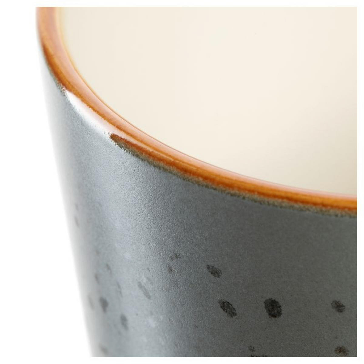 BECHER ROMA    - Beige/Schwarz, KONVENTIONELL, Keramik (8,50/9,50/8,50cm) - Leonardo