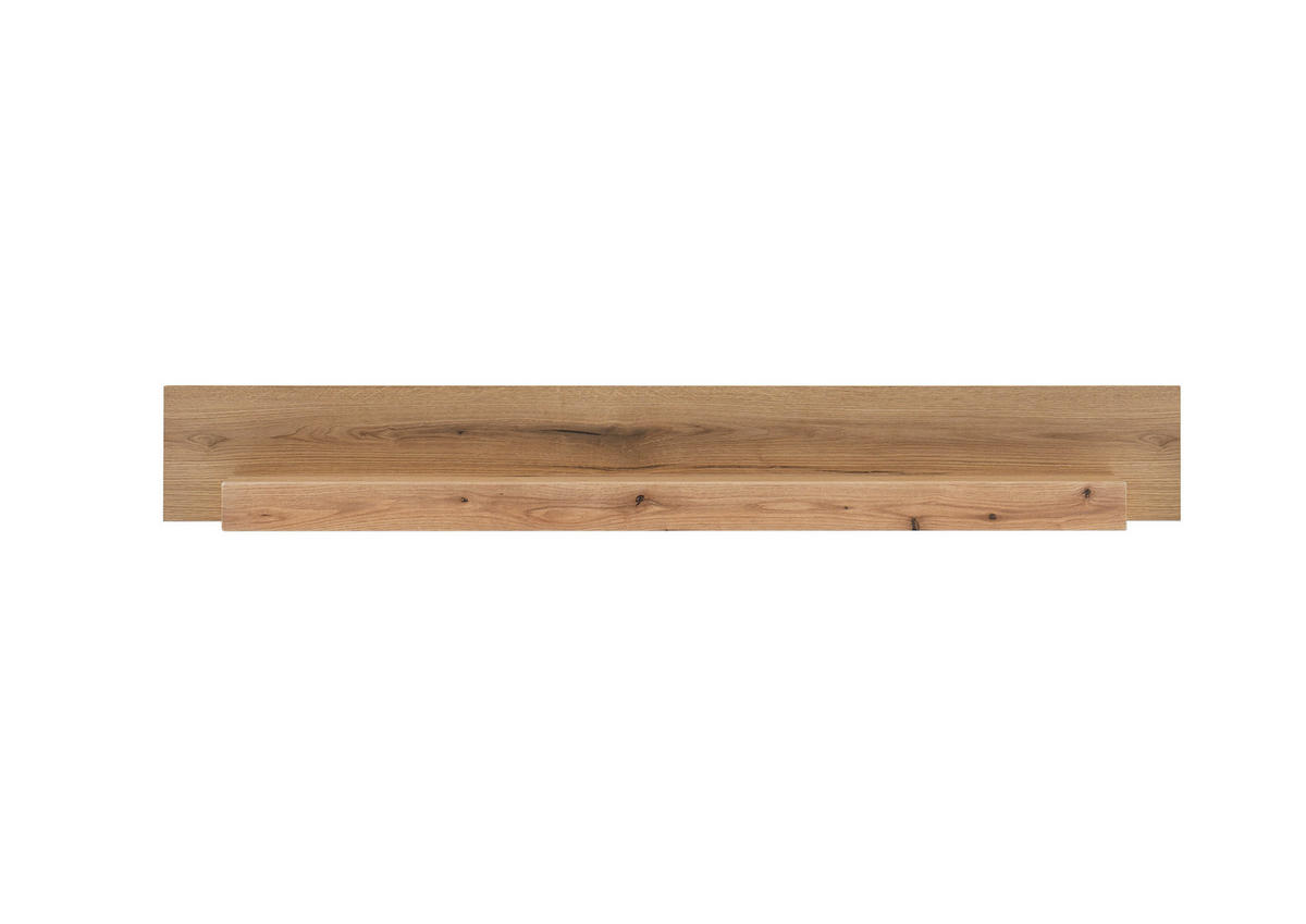 WANDBOARD Holzwerkstoff Eichefarben  - Eichefarben, Design, Holzwerkstoff (150/20/18cm) - Livetastic