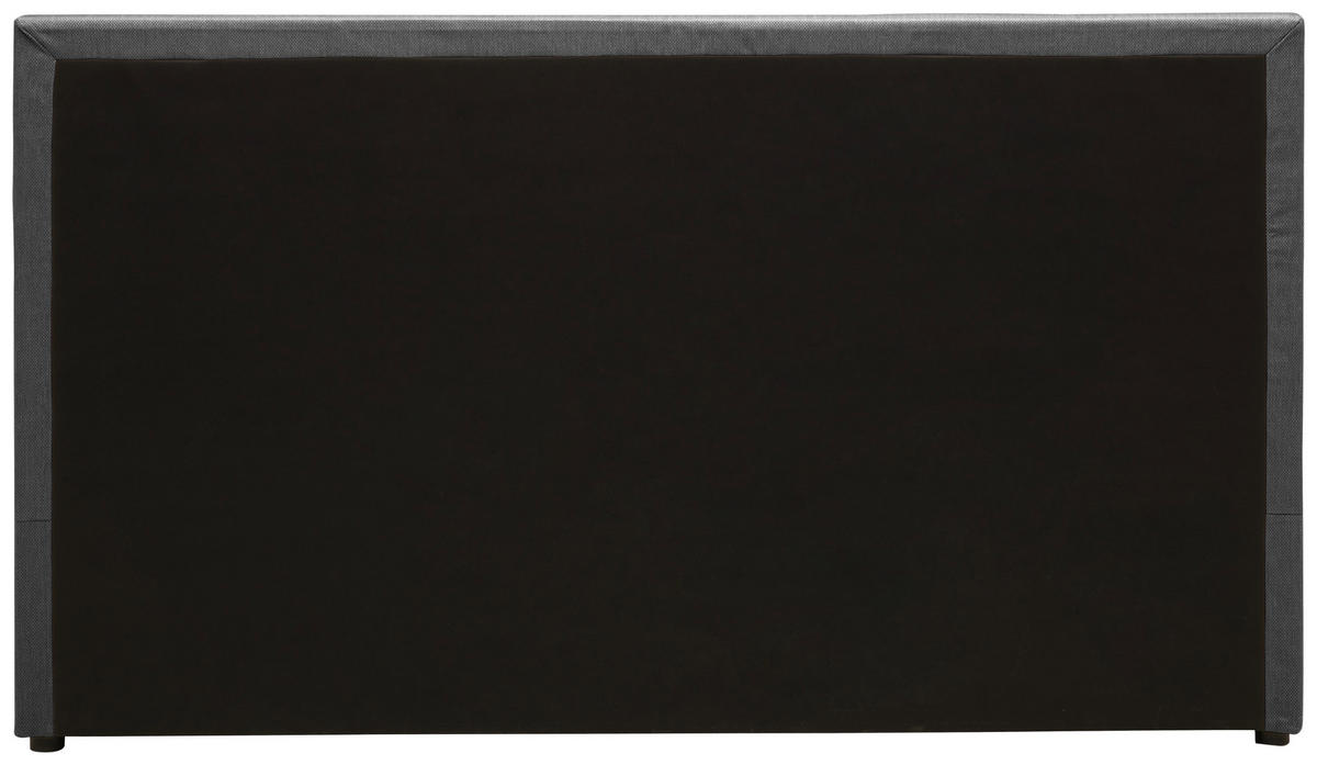 AMERICKÁ POSTEL, 180/200 cm, šedá - šedá/černá, Konvenční, dřevo/kompozitní dřevo (180/200cm) - P & B