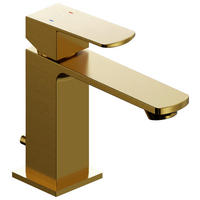WASCHTISCHARMATUR 3,6/14,6/15,5 cm  - Goldfarben, MODERN, Metall (3,6/14,6/15,5cm)