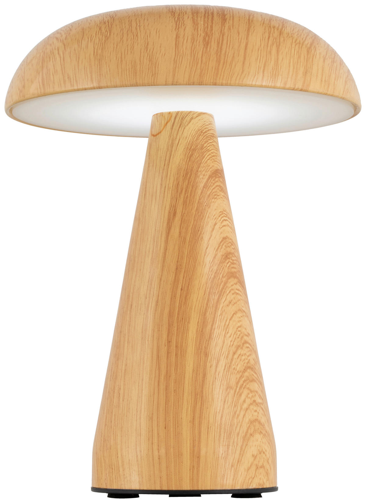 TISCHLEUCHTE - Naturfarben, Trend, Kunststoff/Metall (15,5/21cm) - Novel