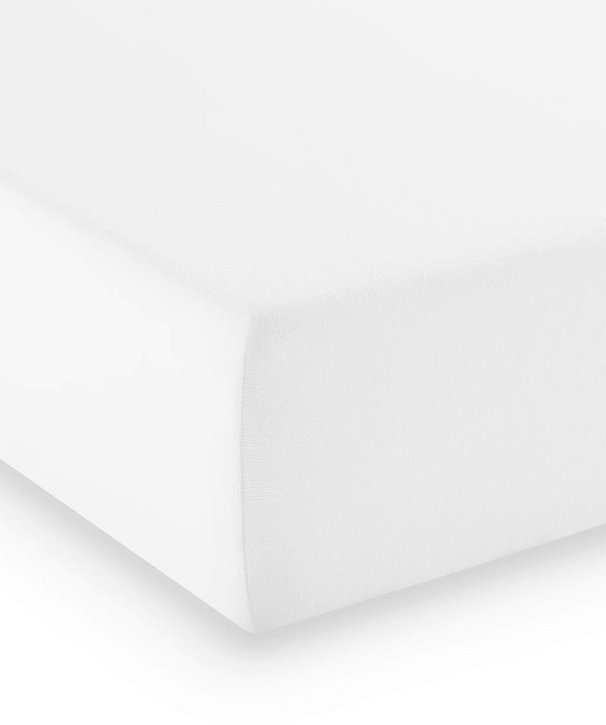 BOXSPRING-FIXLEINTUCH - Weiss, Basics, Textil (140-160/200-210cm) - Fleuresse