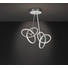 LED-DECKENLEUCHTE - Silberfarben, MODERN, Metall (50/55/23cm) - Wofi