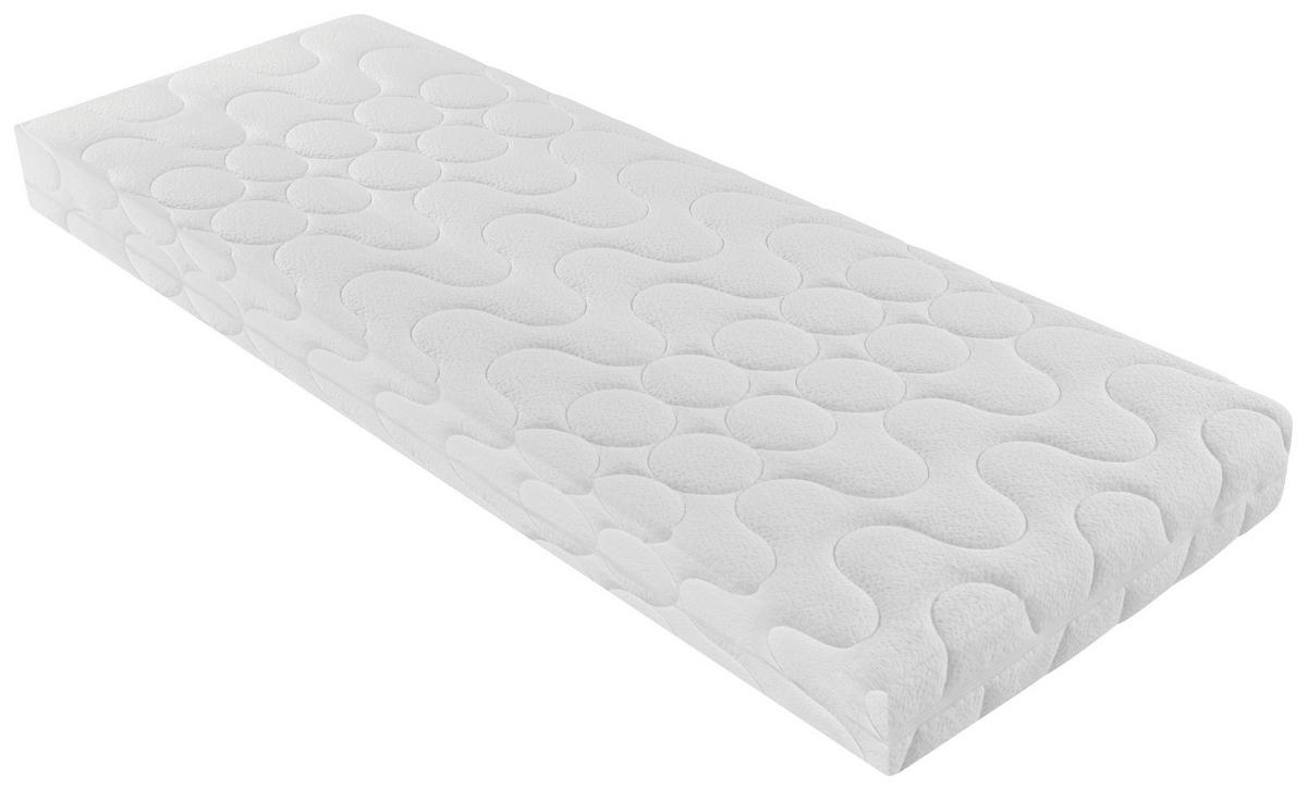 KALTSCHAUMMATRATZE 160/190 cm Höhe ca. 22 cm 7 -Zonen - Basics, Textil (160/190cm) - Boxxx