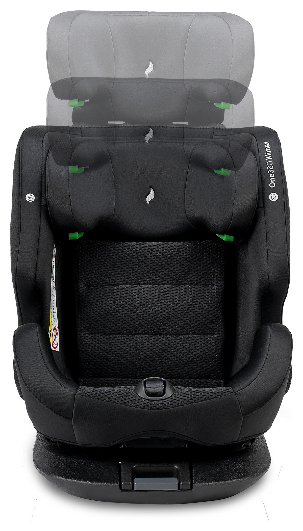 REBOARDER-KINDERSITZ One360 Klimax  - Schwarz, Basics, Textil (48/43/58cm) - Osann