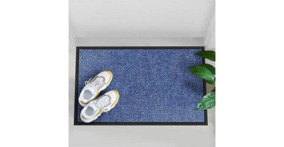 SCHMUTZFANGMATTE 40/60 cm Blau - Blau, KONVENTIONELL, Kunststoff/Textil (40/60cm) - Esposa