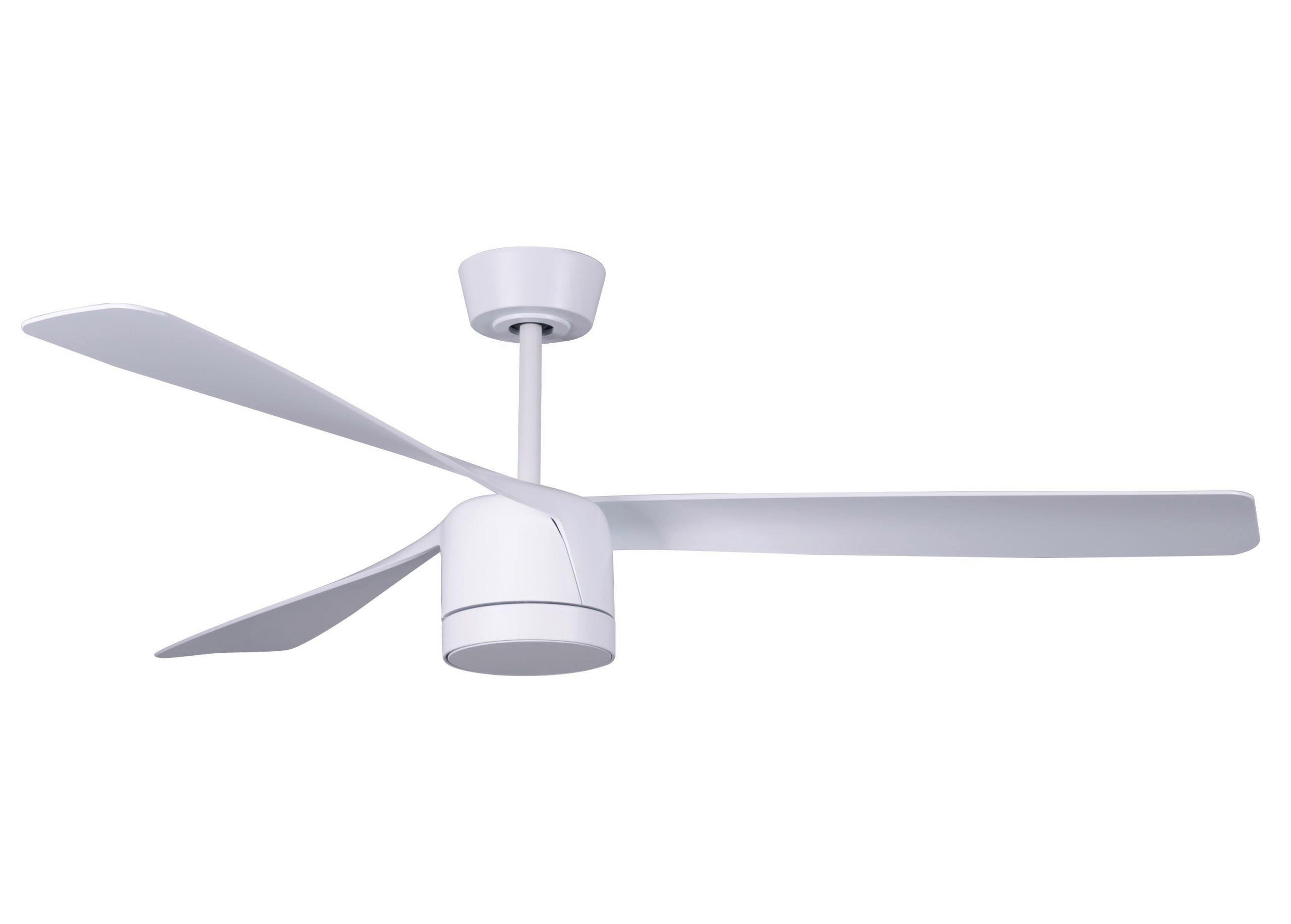 DECKENVENTILATOR 142 cm  - Weiß, Trend, Kunststoff/Metall (142cm) - P & B