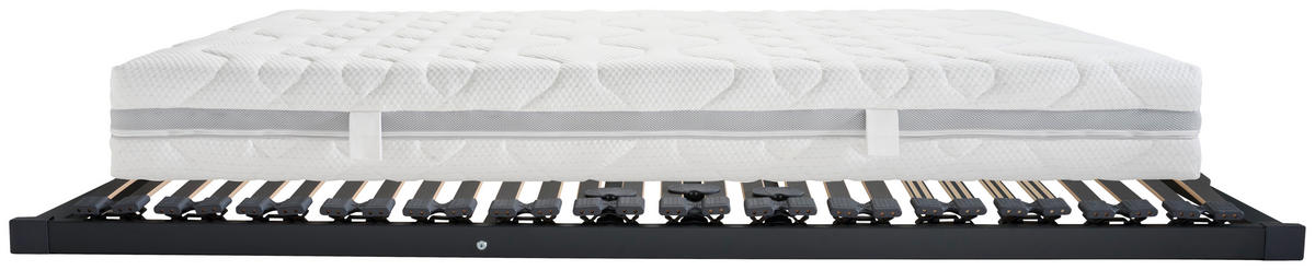 MATRATZENSET 90/200 cm  - Anthrazit, Basics, Holzwerkstoff (90/200cm) - Novel