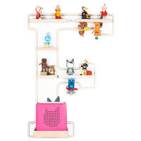 KINDERREGAL Weiß  - Weiß, MODERN, Holzwerkstoff (38/54/19cm) - MID.YOU