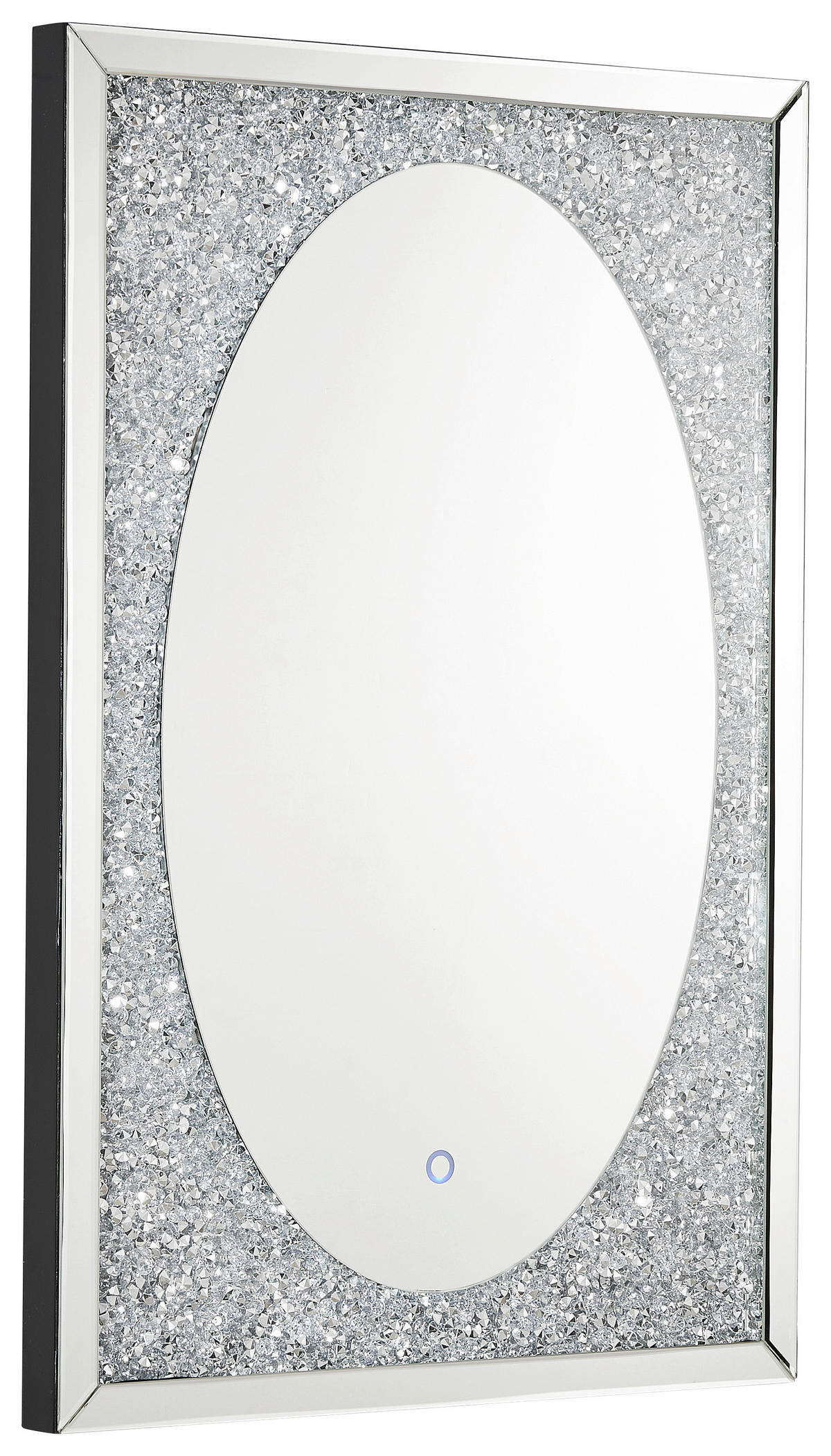 ZIDNO OGLEDALO  90/60/4,6 cm     - srebrna, Lajfstajl, staklo/pločasti materijal (90/60/4,6cm) - Xora